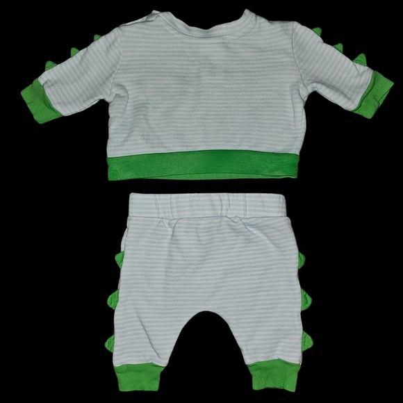 Disney Baby Toy Story Rex Knit Top and Pants Set Size 0-3 Months EUC - Picture 3 of 5